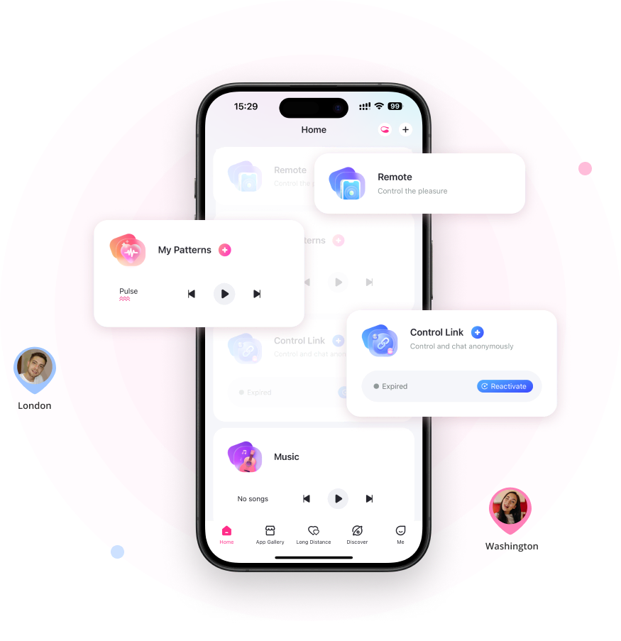 Control a novamate toy from anywhere in the world and other useful features